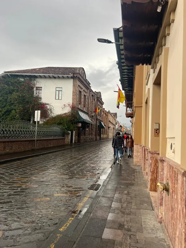 Old Town in the rain